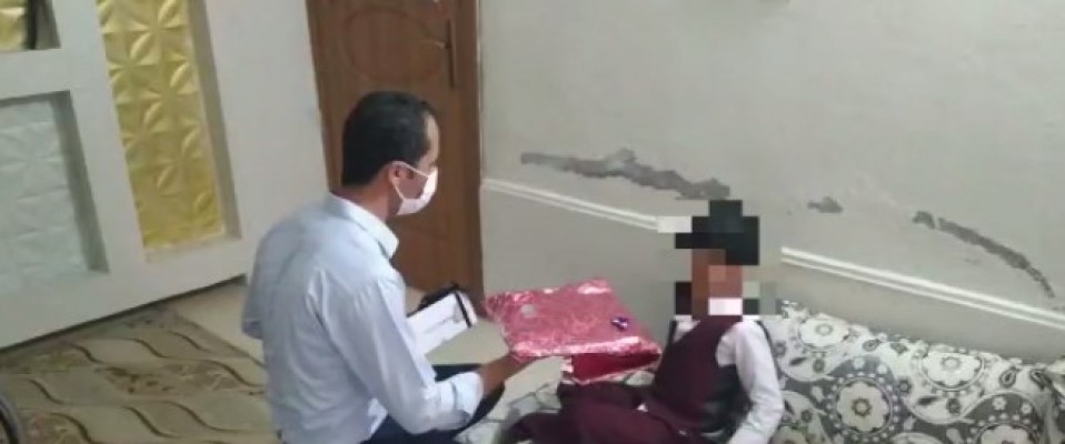 Urfalı aileye çifte bayram yaşattılar