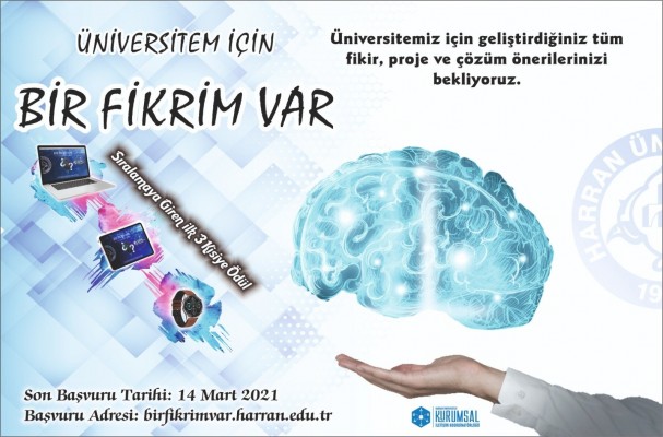 “Üniversitem için bir fikrim var” yarışması düzenleniyor