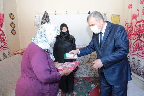 Beyazgül'den yeşeren çınarlara ziyaret