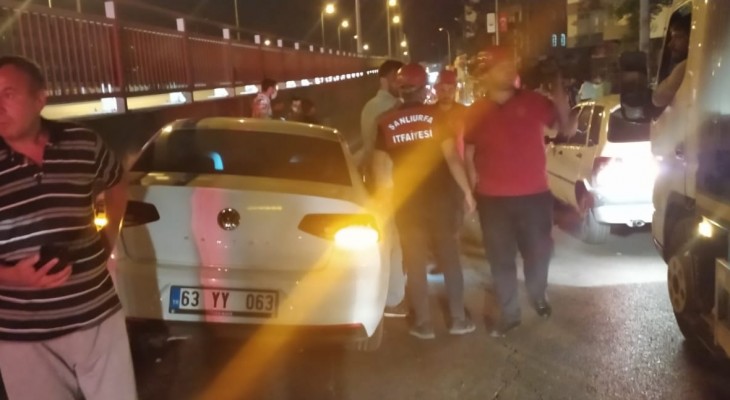 Haliliye’de trafik kazası: 1 yaralı