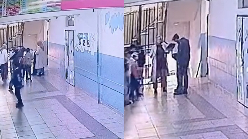 Şanlıurfa'da boğazına cisim kaçan öğrenci Heimlich manevrasıyla kurtarıldı