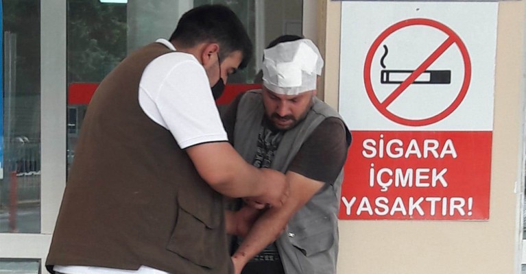 Şanlıurfa'da trafik kazası: 2 yaralı -(EK)