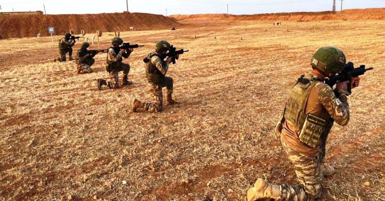 Barış Pınarı bölgesinde terör saldırısı önlendi