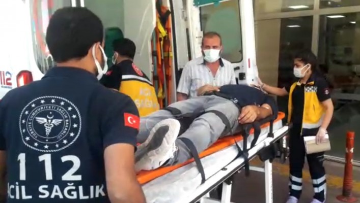 Karaköprü'de trafik kazası: 1 yaralı