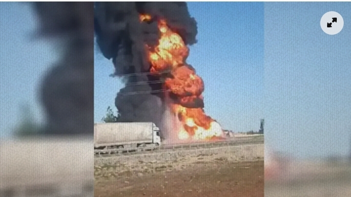 Şanlıurfa’da korku dolu anlar! Alevler yükseldi!