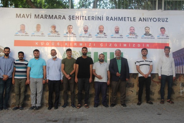 Mavi Marmara saldırısı Şanlıurfa’da kınandı