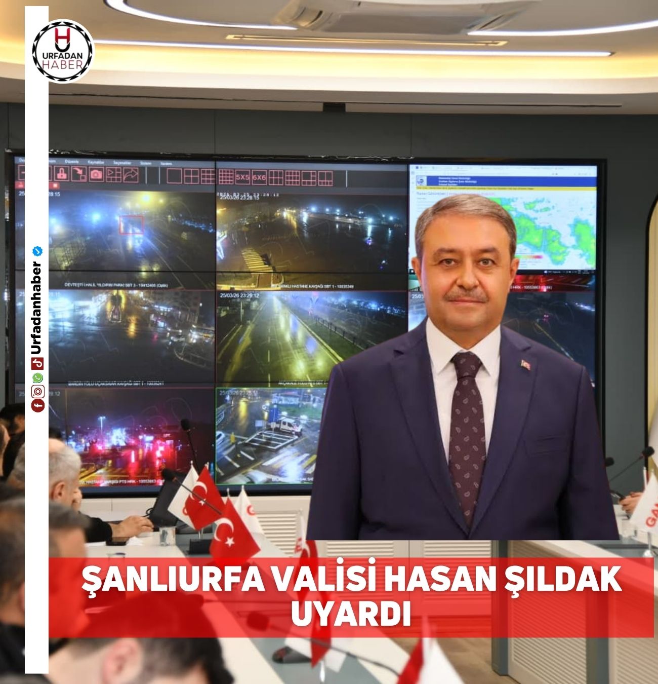 Şanlıurfa Valisi Hasan Şıldak Uyardı