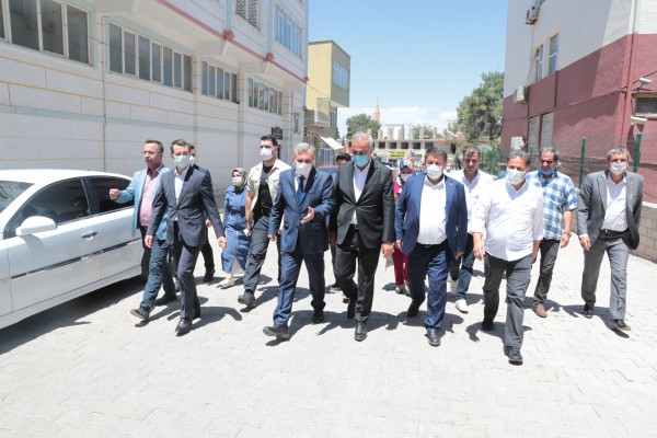 Beyazgül, Hilvan ilçesine çıkarma yaptı