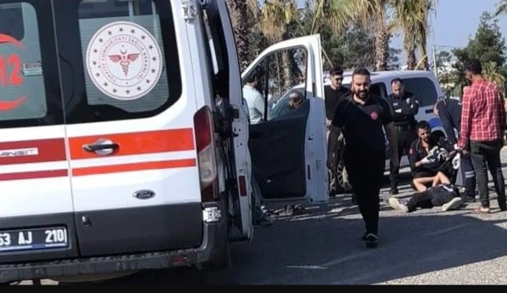 Şanlıurfa’da otomobil ile motosiklet çarpıştı: 2 yaralı