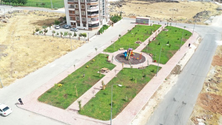 Karaköprü'de  yeni park hizmete sunuluyor
