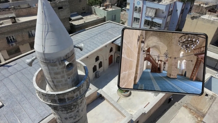Şanlıurfa'daki tarihi cami yeniden açılıyor!