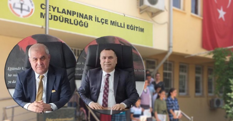 Ceylanpınar'da İlçe Milli Eğitim Müdürü yine değişti
