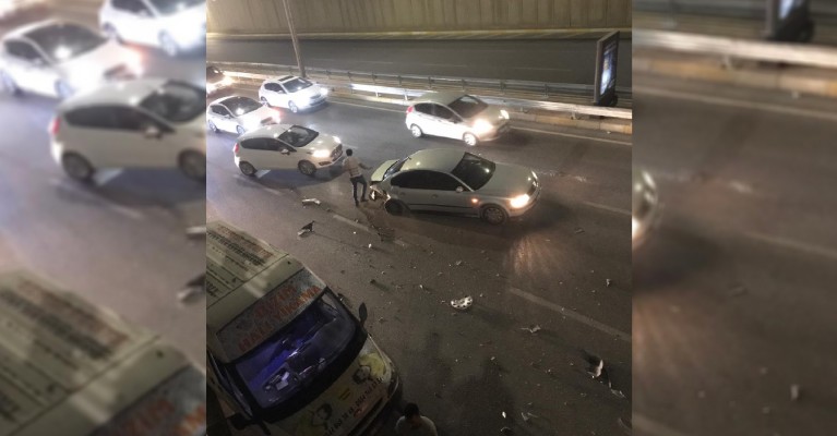 Şanlıurfa'da kaza trafiği felç etti