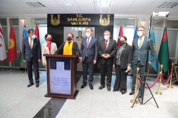 Bakan Yanık Şanlıurfa'da