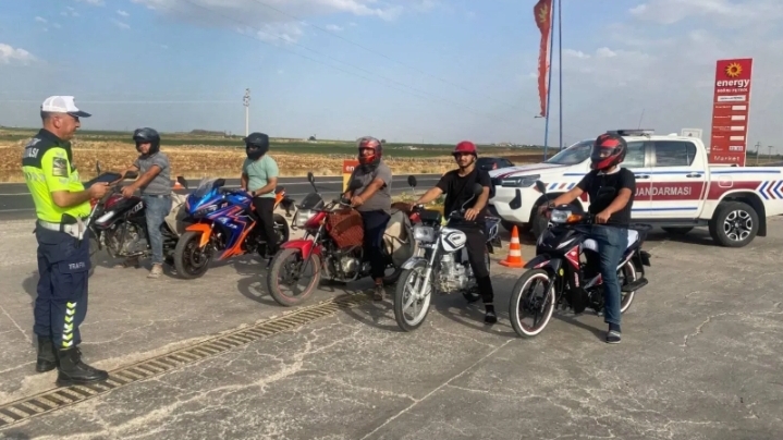 Şanlıurfa’da motosiklet denetimi: 476 araç kontrol edildi!