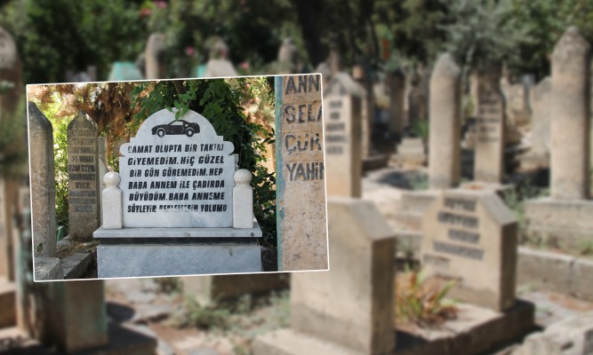 Mezar taşlarında şaşırtan yazılar!