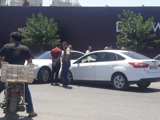 Şanlıurfa’da maddi hasarlı trafik kazası