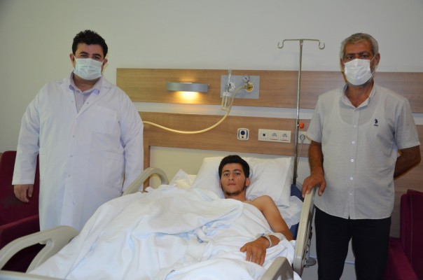 Mardinli genç, Şanlıurfa’da sağlığına kavuştu