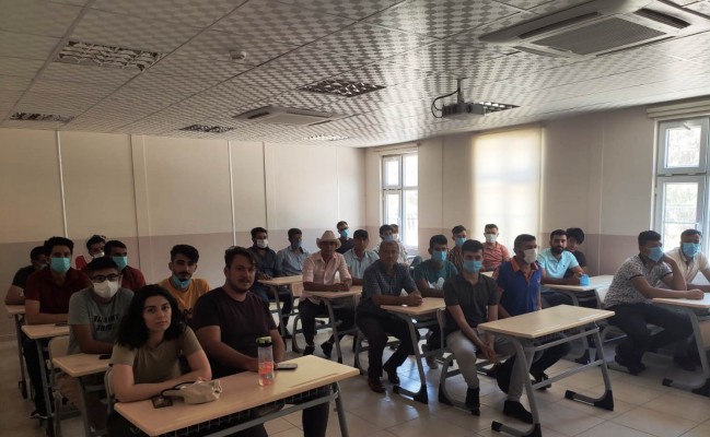 AKUB çalışanlarına arama kurtarma ve ilk yardım eğitimi