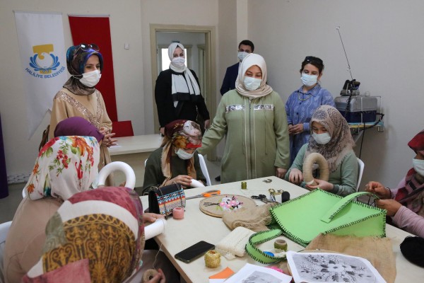 Haliliye’de emek, sanata dönüşüyor