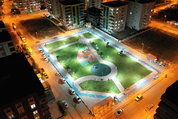 Güvenli Parklar Projesi ile parklar ışıl ışıl
