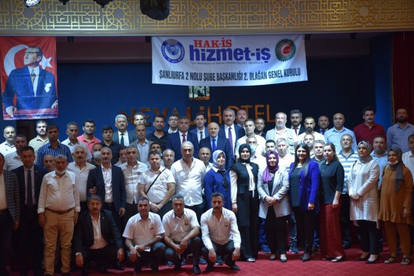 Hizmet İş Sendikası’nda genel kurul heyecanı yaşandı