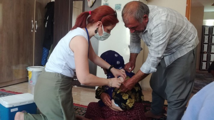 Şanlıurfa aşı haritasında son 3'te yer aldı