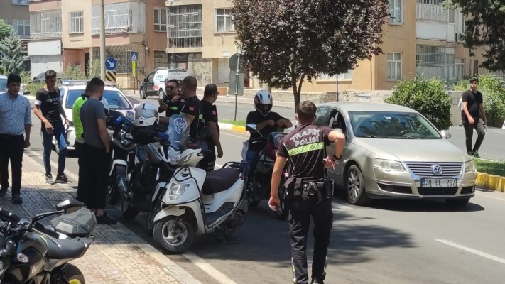 Şanlıurfa’da motosiklet denetimi