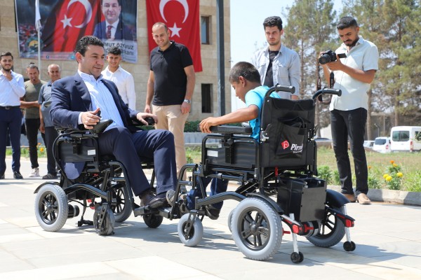 Harran’da engelli vatandaşların yüzü güldü
