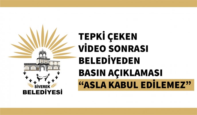 Siverek Belediyesi'nden açıklama geldi