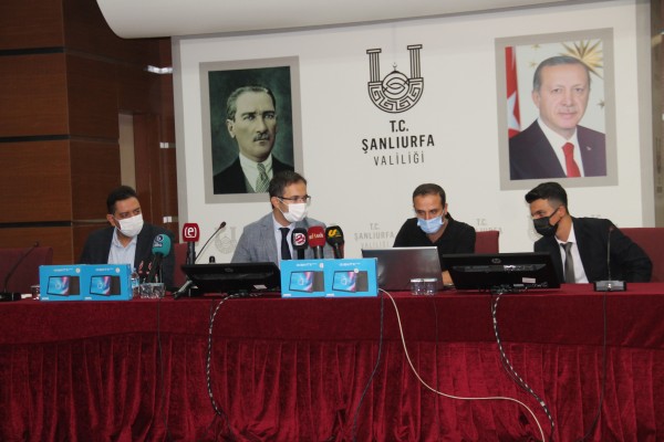 Şanlıurfa'da aşı talihlileri kurayla belirlendi