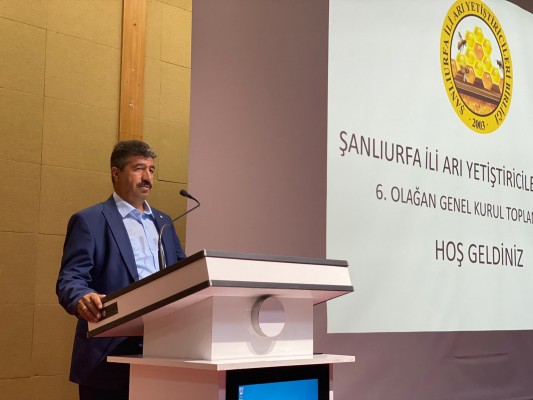 Şanlıurfa Arı Yetiştiriciliği Birliği’nin yeni başkanı Kaya oldu