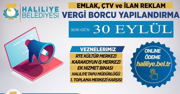 Yapılandırmada son gün 30 Eylül