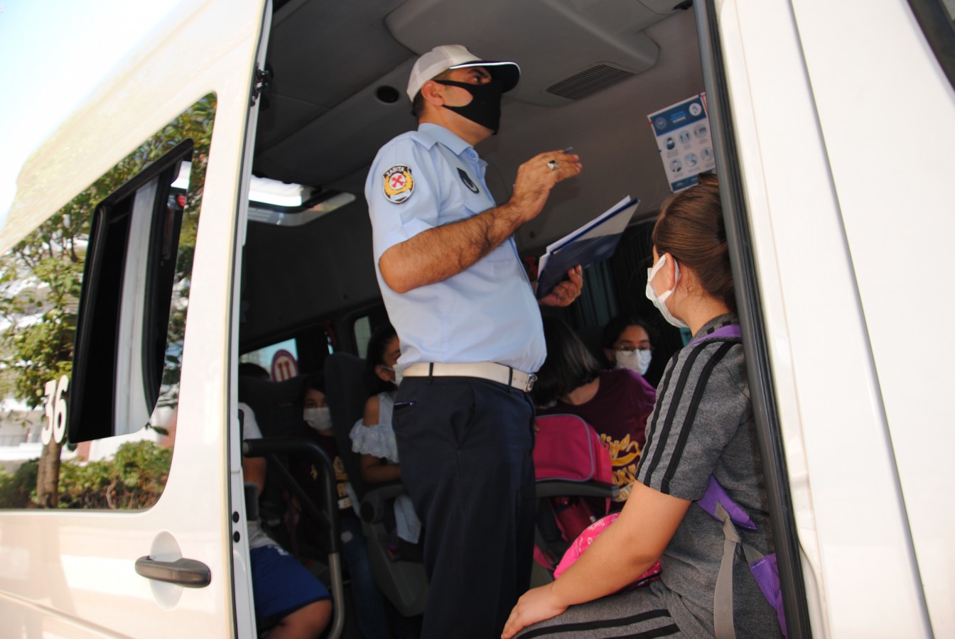 Urfa’da okul servis araçları denetlendi