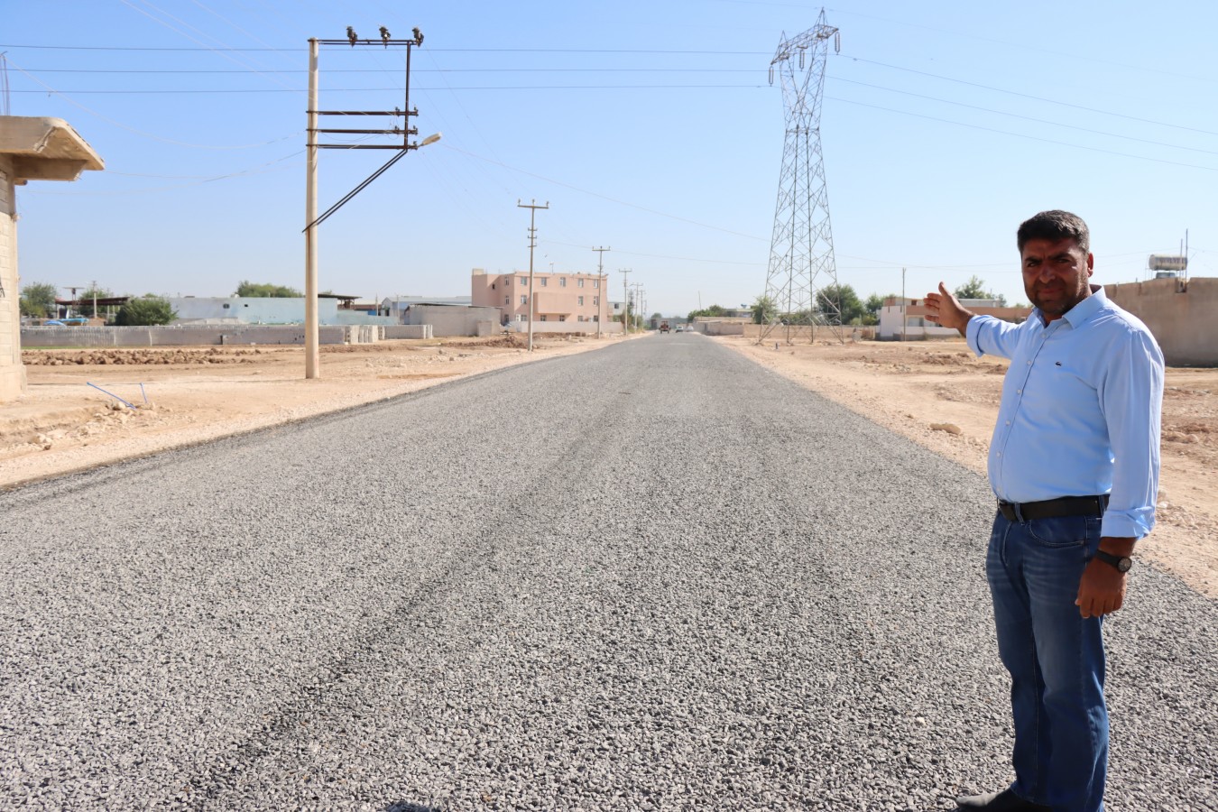 Suruç kırsalı sathi asfaltla buluştu