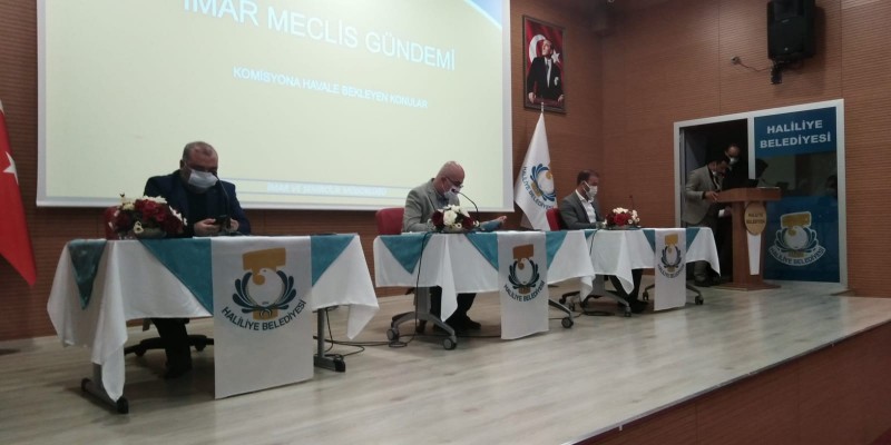 Haliliye Meclis Toplantısı'nda imar değişikliği konuşuldu