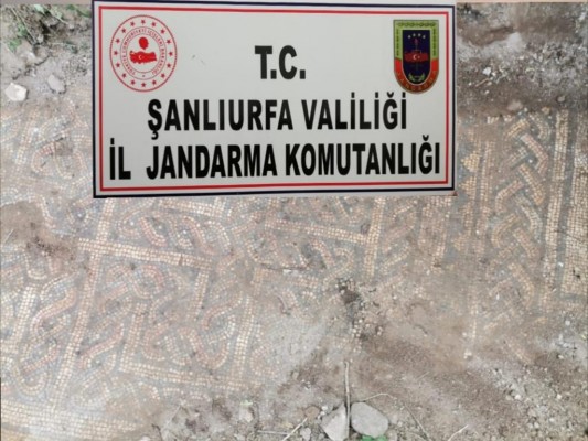 Viranşehir’de Roma Dönemi’ne ait mozaikler bulundu