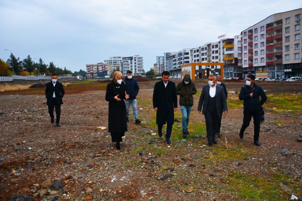 Siverek’te Ofis Park’ta çalışmalar yeniden başlayacak