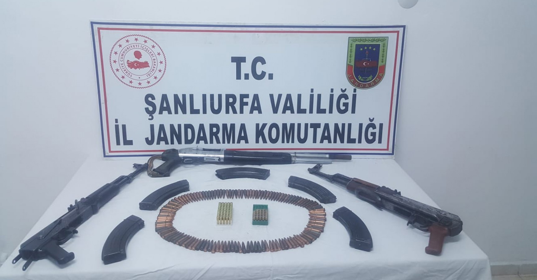 Suruç’ta kaçak silah operasyonu