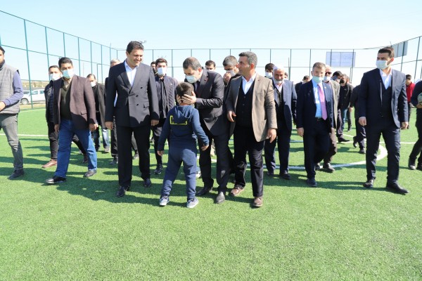 Karaköprü’de spor yatırımları sürüyor (EK)
