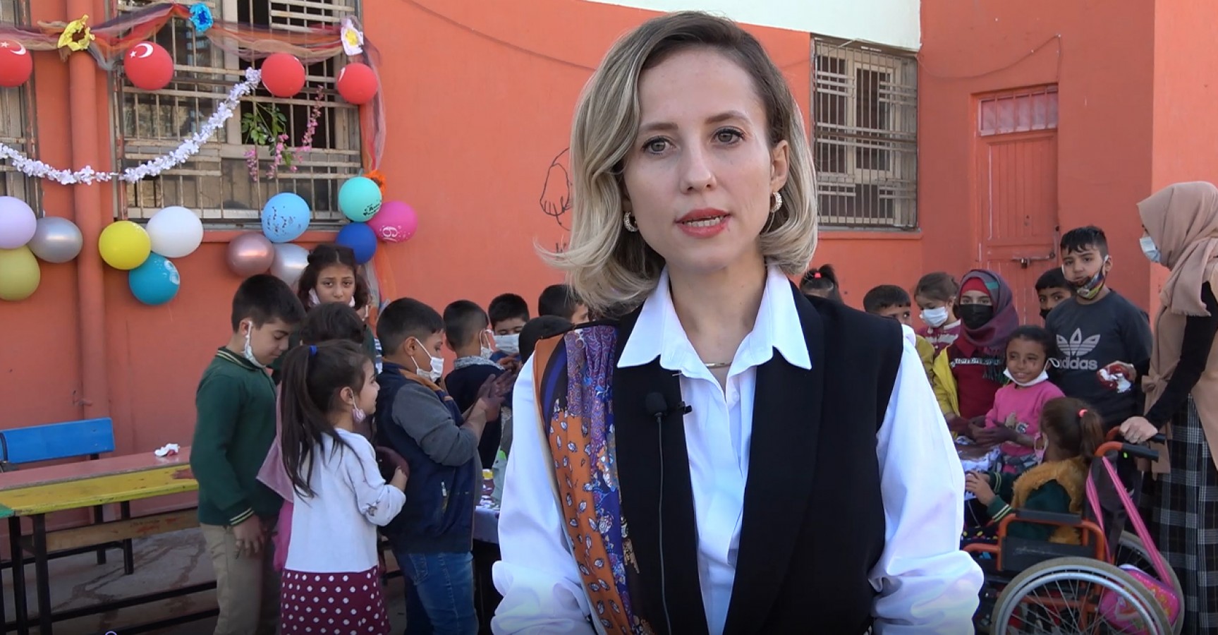 Lösemi hastaları için boyama etkinliği