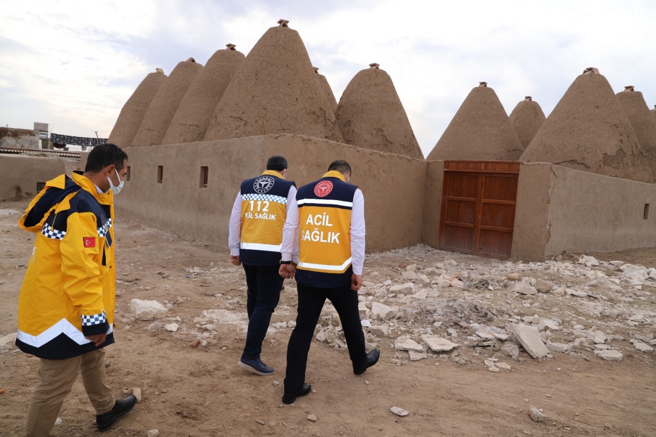 Harran'da aşı için Arapça anons çağırısı