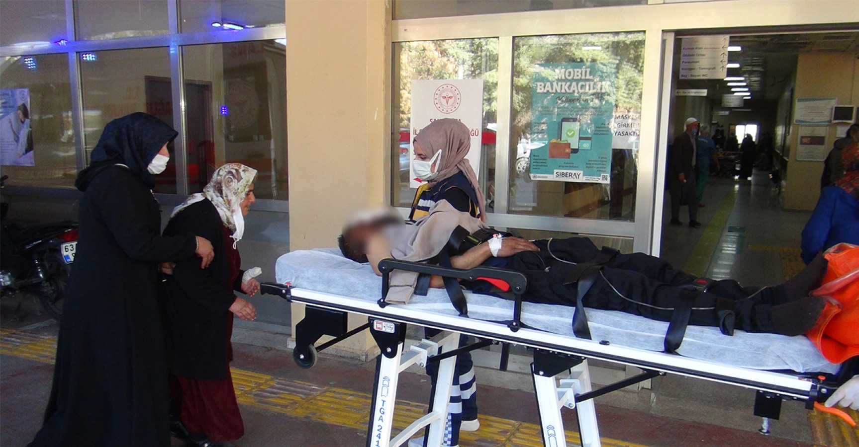 Şanlıurfa sınırında vuruldu