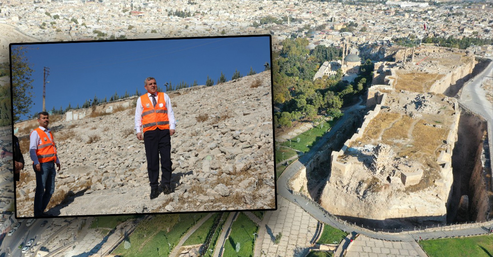 Urfa Kalesi’nin etrafındaki 300’den fazla yapı yıkıldı