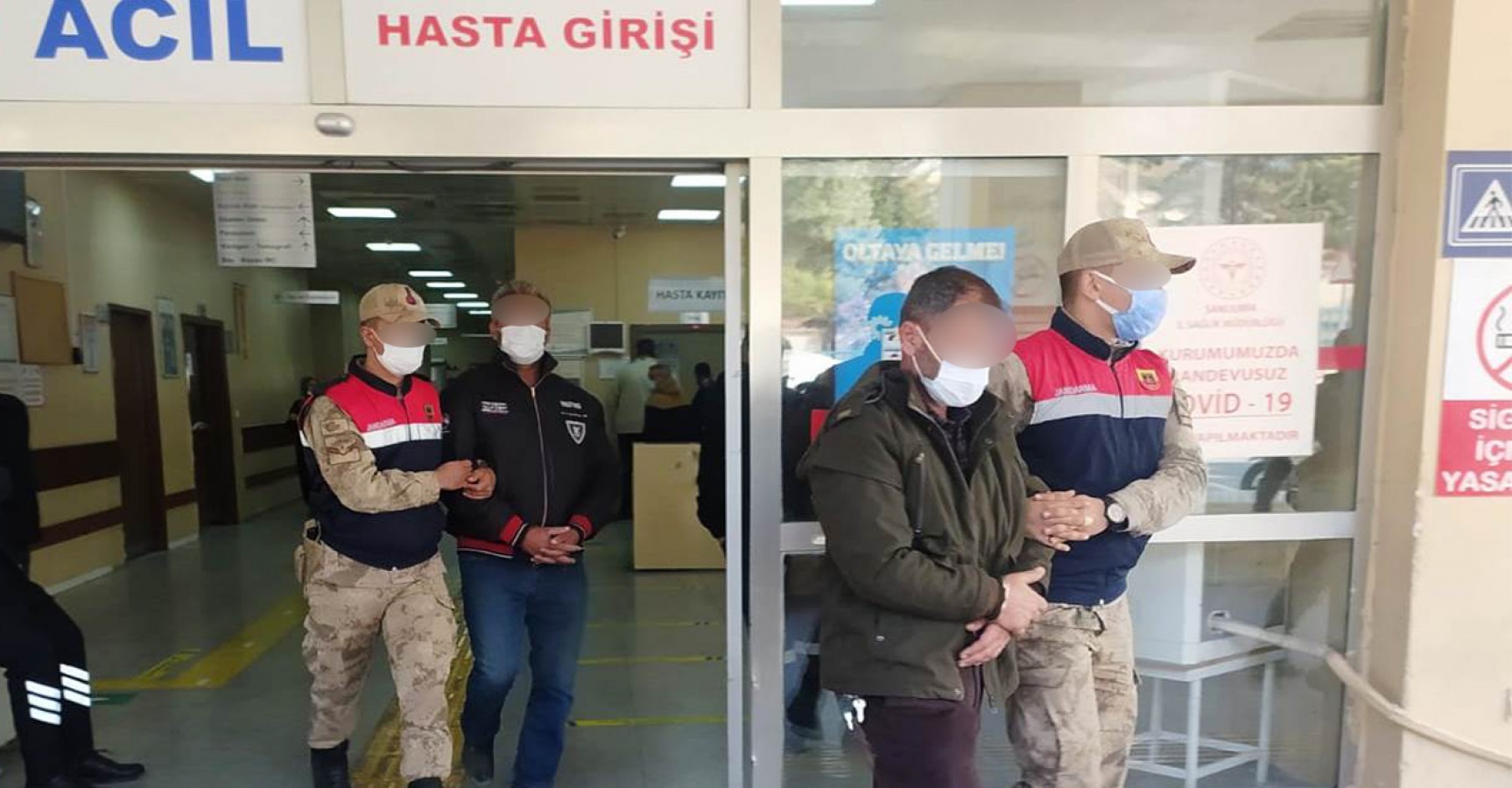 Jandarmadan aranan şüphelilere baskın: 2 gözaltı