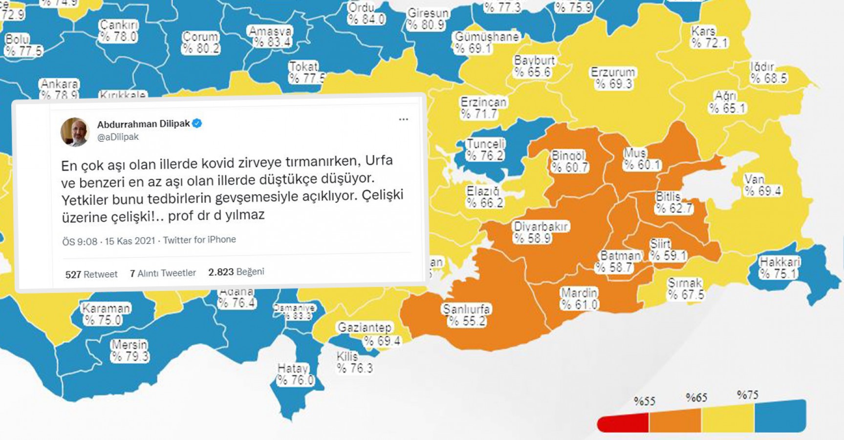 Aşılama oranıyla vaka sayısındaki çelişkiler kafa karıştırıyor