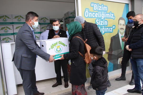Haliliye Belediyesi'nden çölyak hastalarına yardım