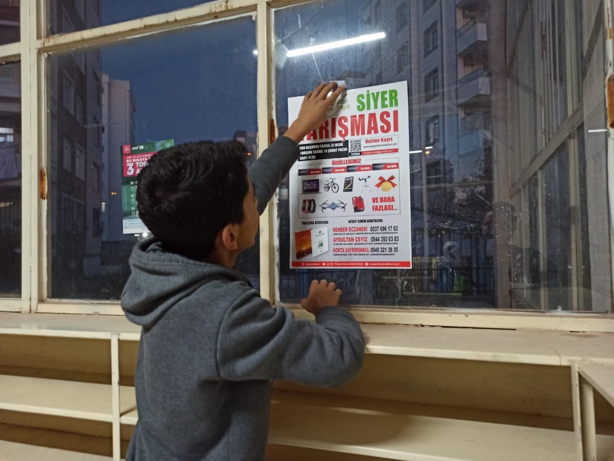 Siyer Sınavı için broşür dağıldı