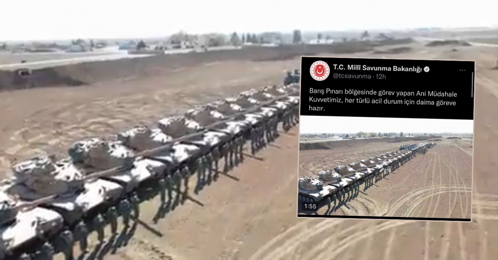 Şanlıurfa sınırında düşmana korku salan video