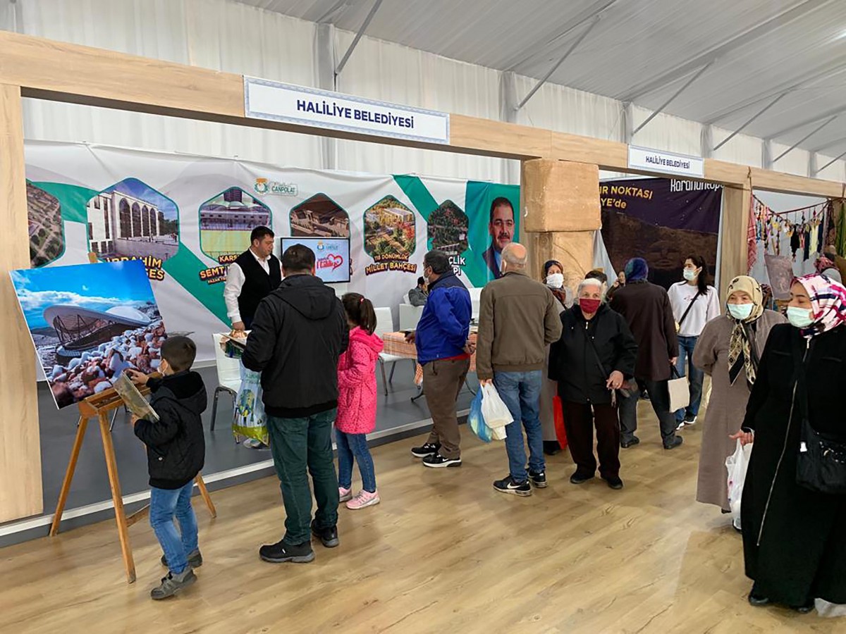 Haliliye Belediyesi festivallerde ilçeyi tanıttı